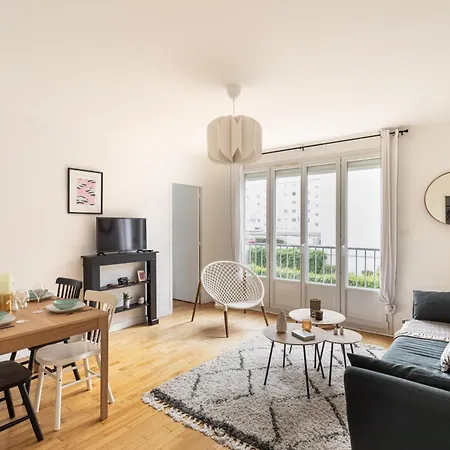 Le Montaigne - Appt Proche De La Gare Apartamento Rennes
